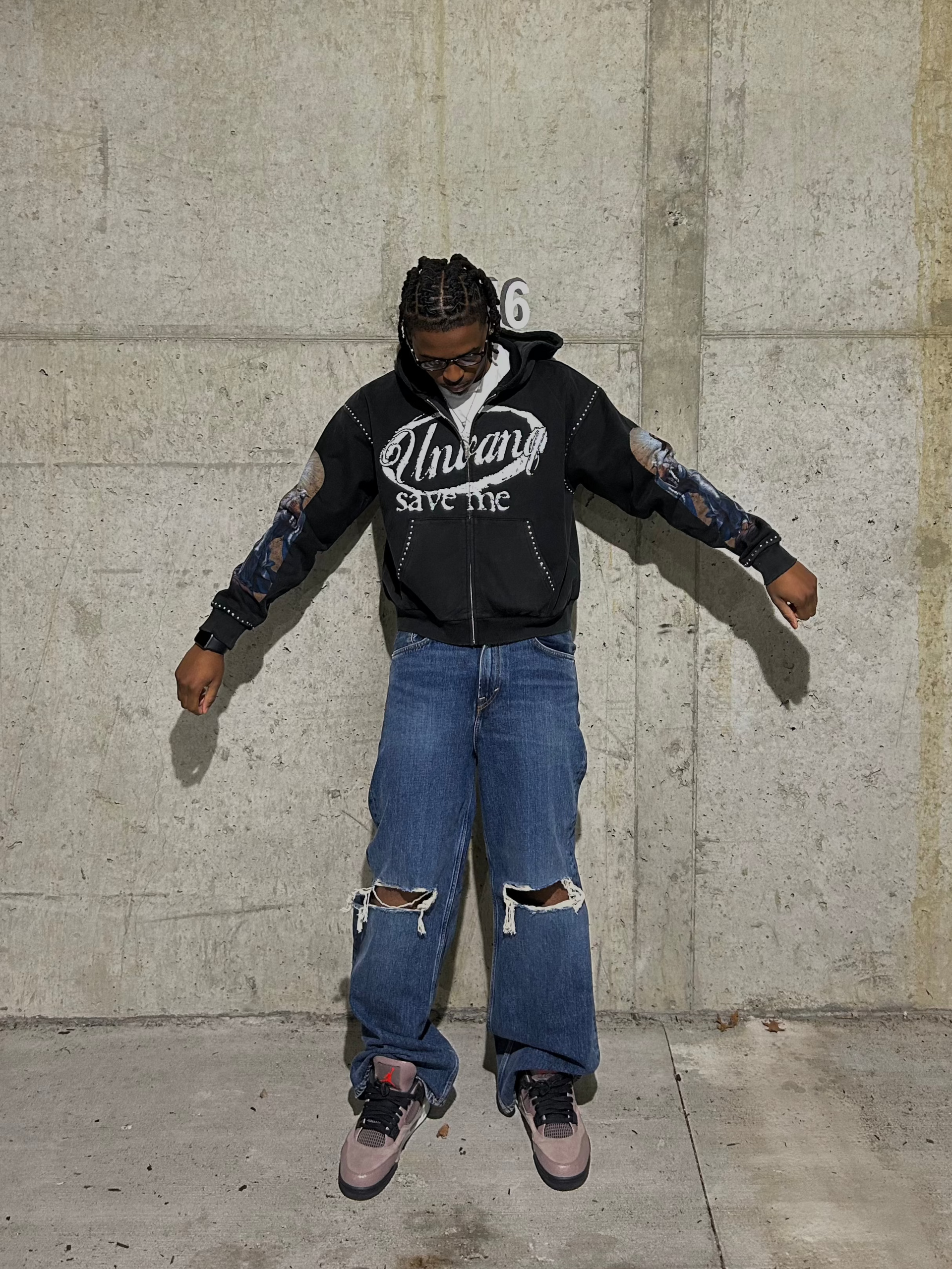 "Savior" Heavyweight Zip Up